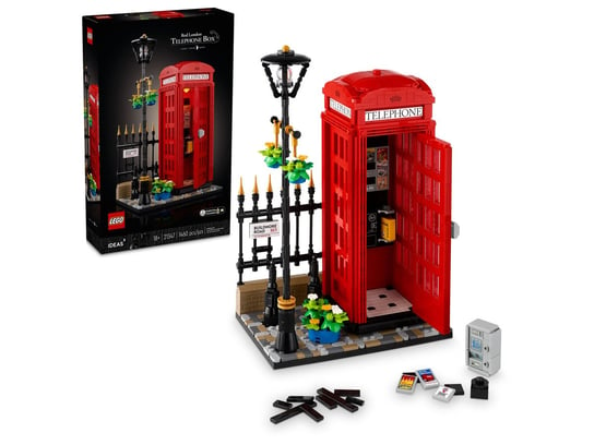 LEGO IDEAS 21347 Czerwona londyńska budka telefoniczna LEGO