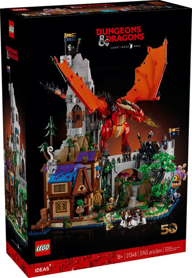 LEGO IDEAS 21348 D&D: Opowieść czerwonego smoka LEGO
