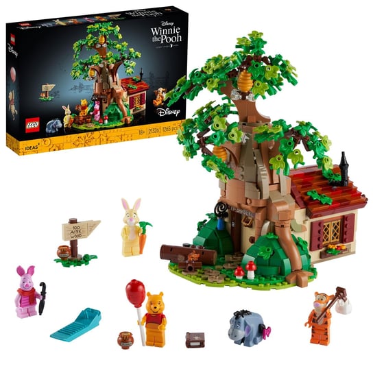 LEGO Ideas, klocki, Disney, Kubuś Puchatek, 21326 LEGO