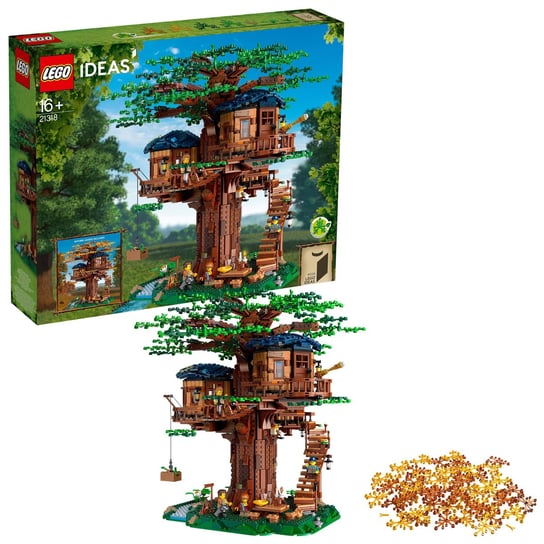 LEGO Ideas, klocki Domek na drzewie, 21318 LEGO