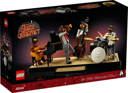 LEGO Ideas, klocki, Kwartet Jazzowy, 21334 LEGO