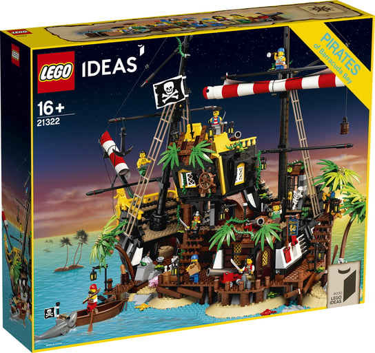 LEGO Ideas, klocki Piraci z Zatoki Barakud, 21322 LEGO