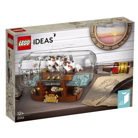 LEGO Ideas, klocki Statek w butelce, 21313 LEGO
