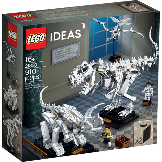 LEGO Ideas, klocki Szkielety dinozaurów, 21320 LEGO