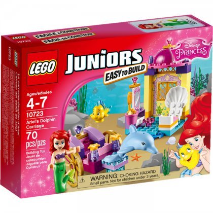 LEGO Juniors, Disney Princess, klocki Kareta Arielki, 10723 LEGO