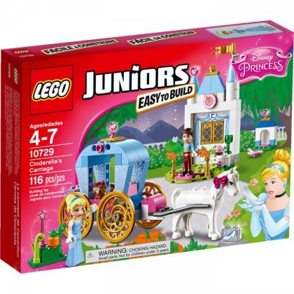 LEGO Juniors, Disney Princess, klocki Kareta Kopciuszka, 10729 LEGO