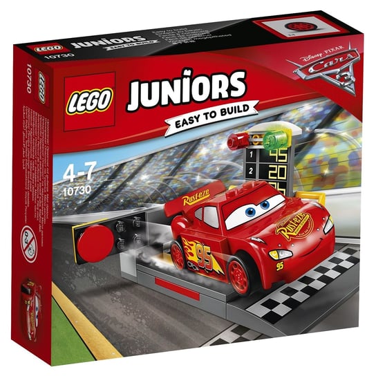 LEGO Juniors, klocki Katapulta Zygzaka McQueena, 10730 LEGO