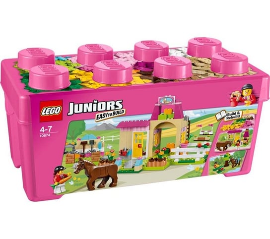LEGO Juniors, klocki Kucyk z farmy, 10674 LEGO