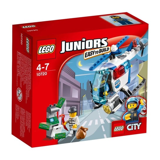 LEGO Juniors, klocki Police Helicopter Chase, 10720 LEGO