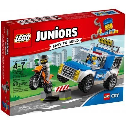 LEGO Juniors, klocki Pościg furgonetką policyjną, 10735 LEGO