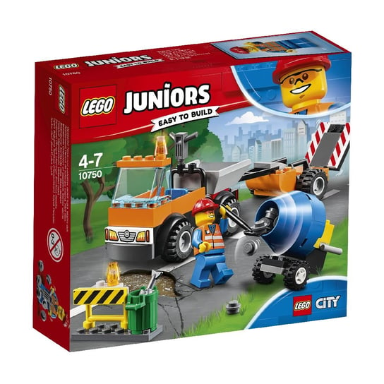 LEGO Juniors, klocki Samochód robót drogowych, 10750 LEGO