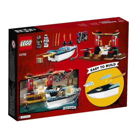 LEGO Juniors, klocki Wodny pościg Zane’a, 10755 LEGO