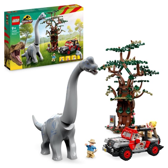 LEGO Jurassic Park, klocki, Odkrycie brachiozaura, 76960 LEGO