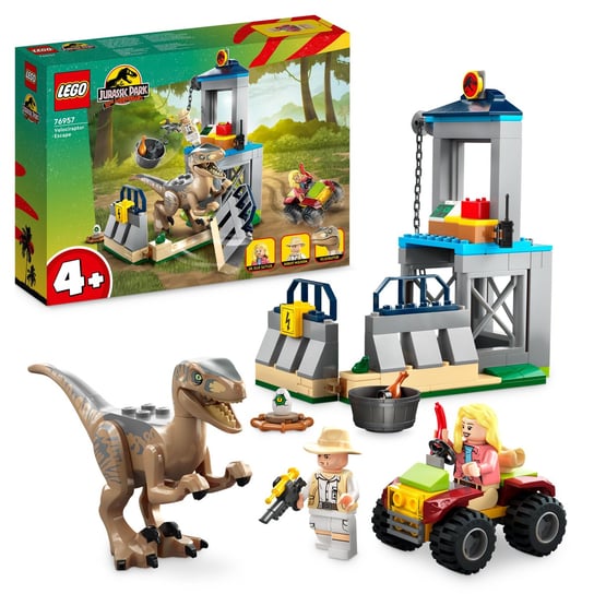 LEGO Jurassic Park, Ucieczka welociraptora, 76957 LEGO