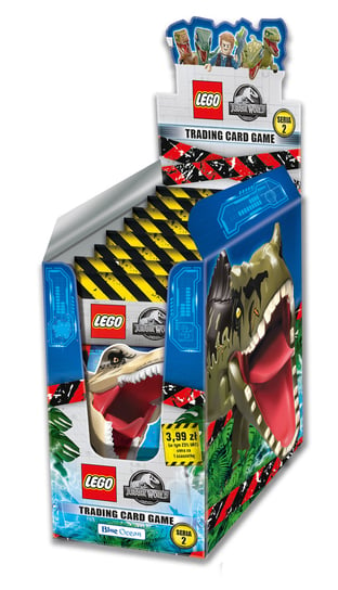 LEGO Jurassic World 2 TCG Box 25 Saszetek z Kartami Burda Media Polska Sp. z o.o.