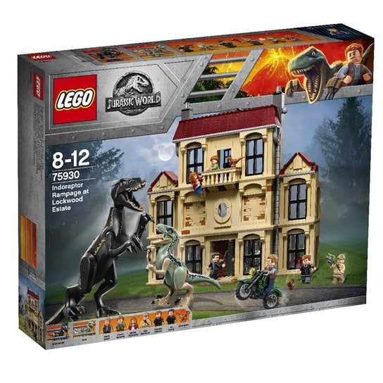LEGO Jurassic World, klocki Atak indoraptora, 75930 LEGO