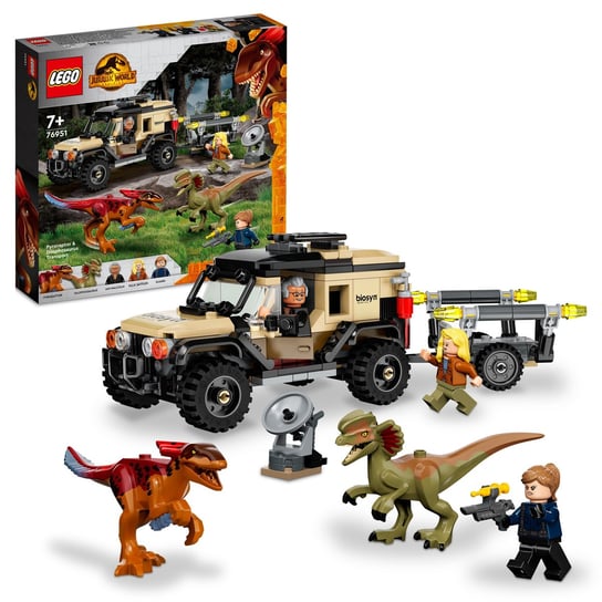 LEGO Jurassic World, klocki, klocki, Transport Pyroraptora, 76951 LEGO