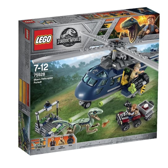LEGO Jurassic World, klocki Pościg za śmigłowcem, 75928 LEGO