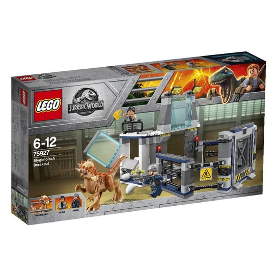 LEGO Jurassic World, klocki Ucieczka z laboratorium ze stygimolochem, 75927 LEGO