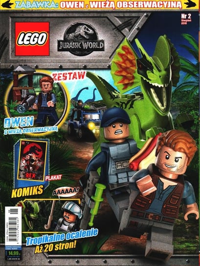 LEGO Jurassic World Magazyn Media Service Zawada Sp. z o.o.
