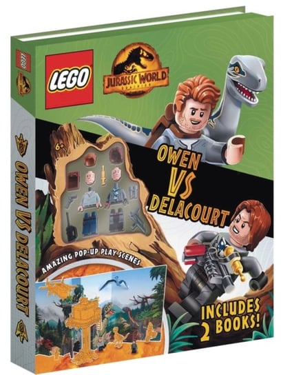 LEGO Jurassic World: Owen vs Delacourt (+ Owen and Delacourt LEGO minifigures, pop-up play scenes and 2 books) Opracowanie zbiorowe