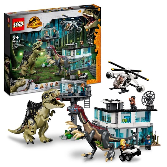 LEGO Jurassic Worlds, Atak giganotozaura i terizinozaura, 76949 LEGO
