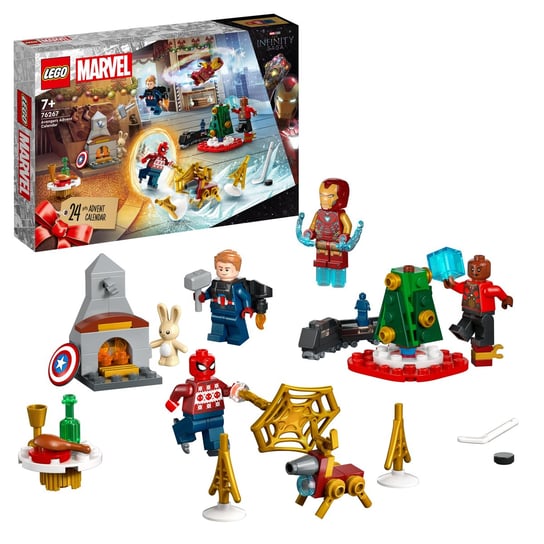 LEGO, klocki, Avengers – kalendarz adwentowy, Marvel, 76267 LEGO