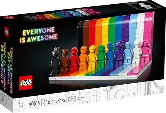 LEGO Klocki, Każdy jest wspaniały, 40516 LEGO