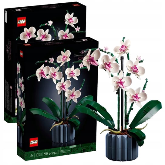 Lego Klocki Zestaw Botanical Collection- Orchidea Kwiat Na Prezent LEGO
