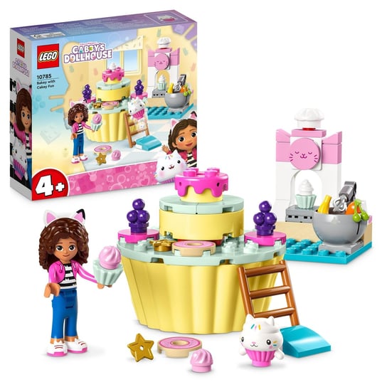 LEGO Koci domek Gabi - Pieczenie tortu z Łakotkiem (10785) KLOCKI PREZENT LEGO