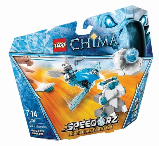 LEGO Legends of Chima, klocki Lodowe kolce, 70151 LEGO