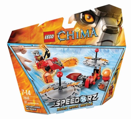 LEGO Legends of Chima, klocki Ogniste ostrza, 70149 LEGO