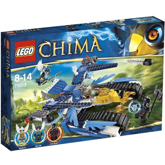 LEGO Legends of Chima, klocki, Orzeł-napastnik Equili, 70013 LEGO