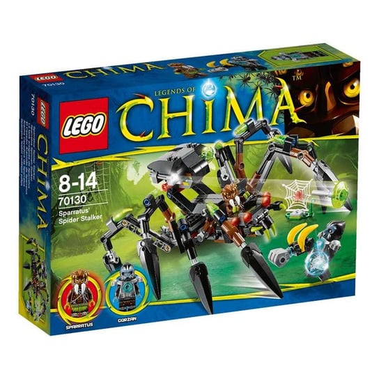 LEGO Legends of Chima, klocki Pajęczy ścigacz Sparratusa, 70130 LEGO