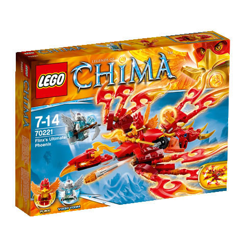 LEGO Legends of Chima, klocki Pojazd Flinxa, 70221 LEGO