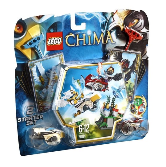 LEGO Legends of Chima, klocki Pojedynek na niebie, 70114 LEGO