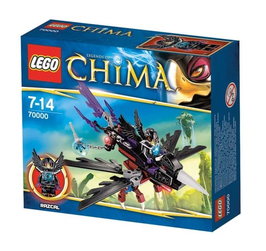 LEGO Legends of Chima, klocki Szybowiec Razcala, 70000 LEGO