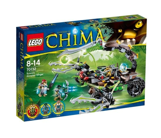 LEGO Legends of Chima, klocki Żądło Scorma, 70132 LEGO