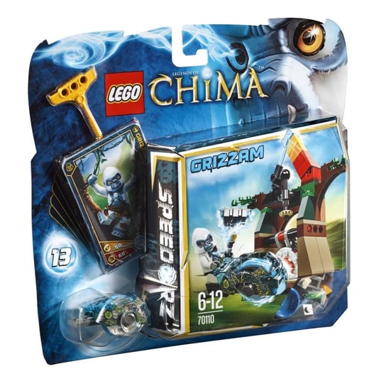 LEGO Legends of Chima, Speedorz, klocki Cel na wieży, 70110 LEGO
