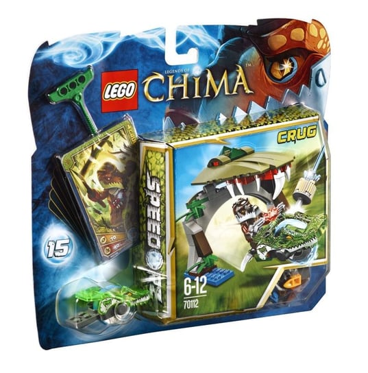 LEGO Legends of Chima, Speedorz, klocki Krokodyli gryz, 70112 LEGO