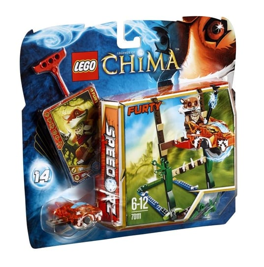 LEGO Legends of Chima, Speedorz, klocki Skok przez bagno, 70111 LEGO