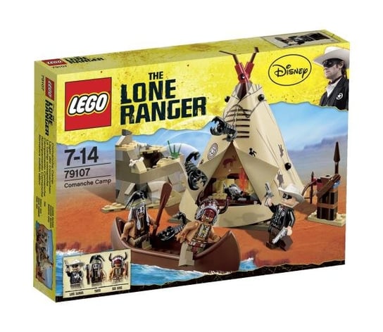 LEGO Lone Ranger, klocki Obóz Komanczów, 79107 LEGO