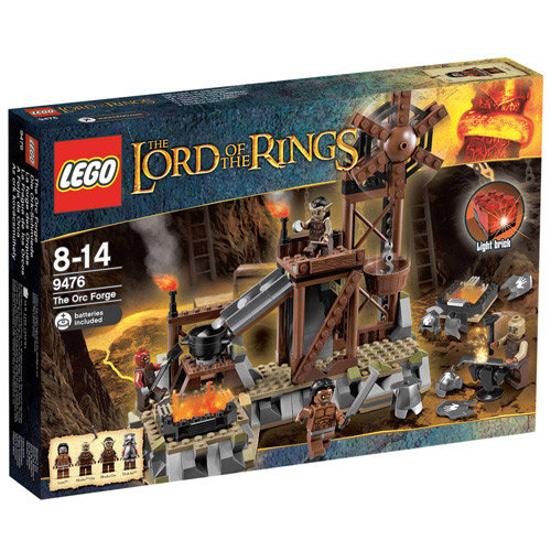 LEGO Lord of the Rings, klocki The Orc Forge, 9476 LEGO