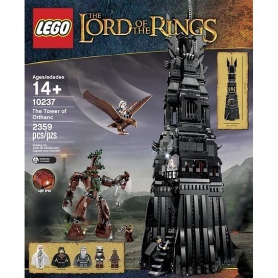 LEGO Lord of the Rings, klocki Wieża Orków, 10237 LEGO