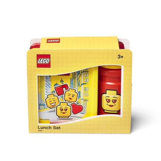 LEGO, Lunchbox i bidon, Girl, zestaw LEGO