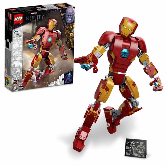 LEGO Marvel, Avengers, Figurka Iron Mana, 76206 LEGO