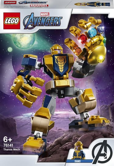 LEGO Marvel, Avengers, klocki Mech Thanosa, 76141 LEGO