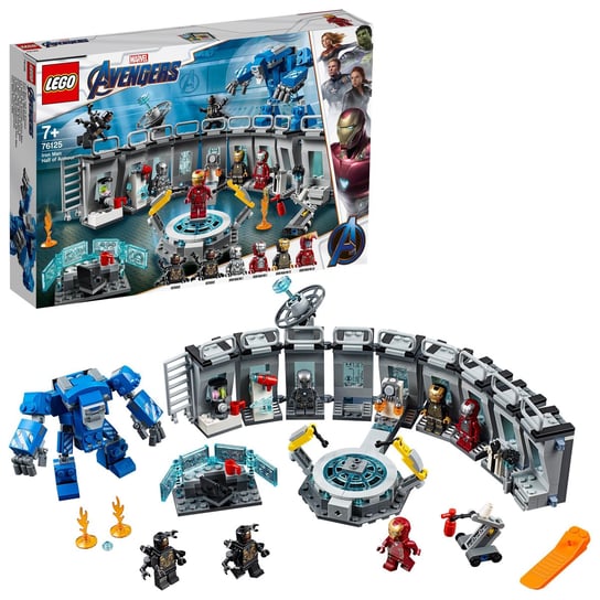 LEGO Marvel, Avengers, klocki Zbroje Iron Mana, 76125 LEGO