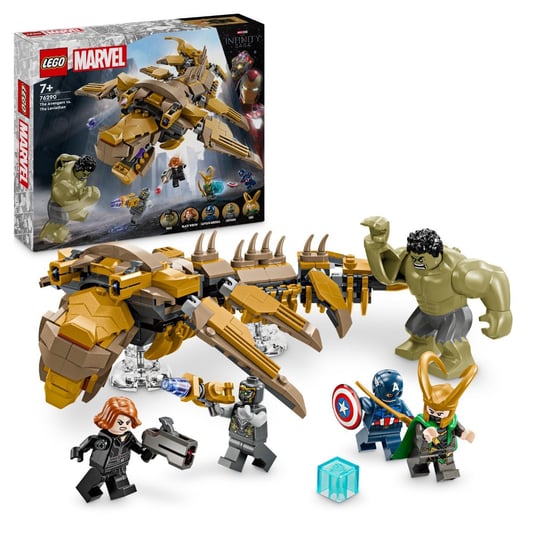 LEGO Marvel Avengers kontra Lewiatan, 76290 LEGO