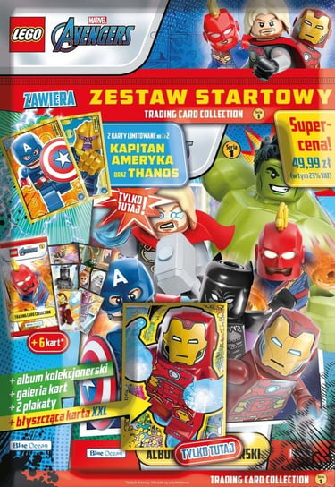 Lego Marvel Avengers TCC Zestaw Startowy Burda Media Polska Sp. z o.o.